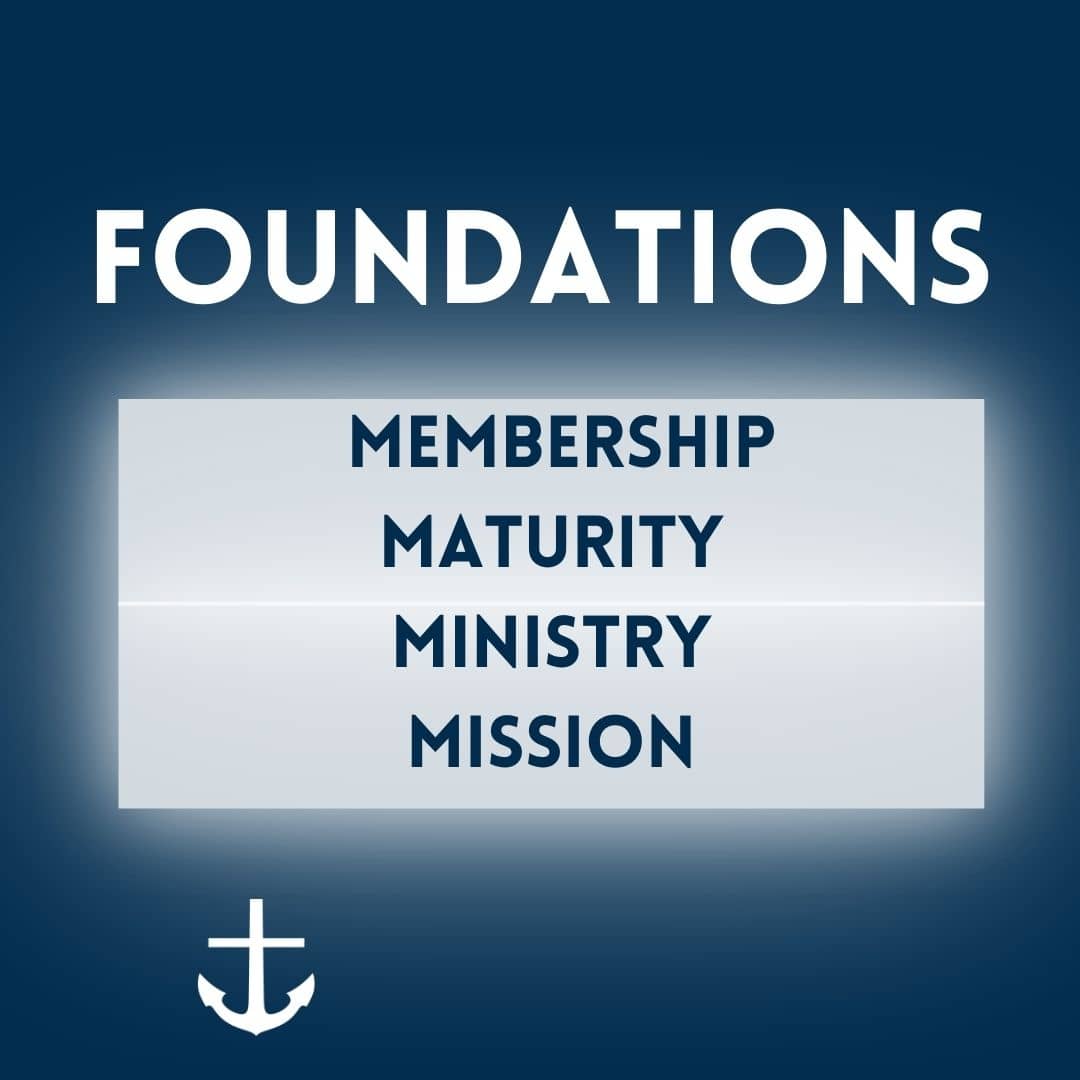 Foundations - Membership, Maturity, Ministry, Mission